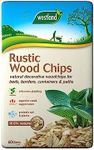 SuperGift.com 60L Rustic Wood Chips Insulates The Roots To Protect Them From Harsh Weather Conditions, Perfect For Use Around All Plants