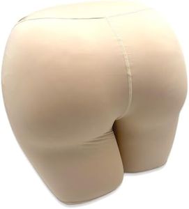 The Buttress Pillow – Butt-Shaped Body Pillow for Sleep & Stress Relief | Premium All-Natural Latex, Ergonomic Neck Support for Side/Back/Stomach Sleepers | Washable Yoga-Pant Cover