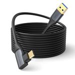 CableCreation Compatible With Quest 2/Quest Pro Link Cable 10Ft,5Gbps Usb C Cable High Speed Data Transfer,Fast Charging Compatible With Dji Avata,Printer,Camera,Cellphone,Hdd,Etc,Black