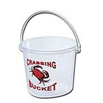 5 Litre Clear Crabbing Bucket With Crab Print