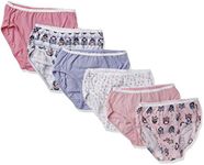 Hanes girls Hanes toddler core cotton Briefs, Assorted, 2-3T US