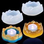 Epoxy Resin Molds, Lotus Tray Silicone Resin Casting Mold for DIY Tray Flower Pot Jewelry Storage Plate Mould Tools Home Decor