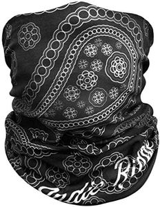 Paisley Outdoor Face Mask By IndieRidge - Microfiber Polyester Multifunctional Seamless Headwear for Motorcycle Hiking Cycling Ski Snowboard