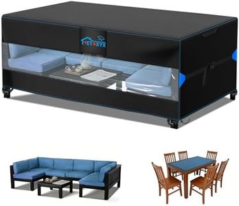 SETOXYX Patio Furniture Covers, 600D Oxford (110" L x 84" W x 28" H)
