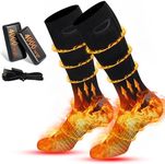 Heated Socks for Men Women, 4000mAh