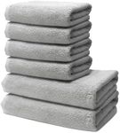 Set of 6 Pieces Bath Towels - 2 Bat