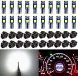 BlyilyB 20-Pack T5 37 74 LED Bulb W