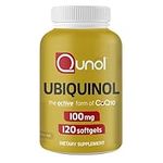 Qunol Ubiquinol CoQ10 100mg Softgel