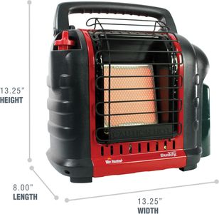 Mr. Heater Portable Buddy Propane Heater – 9,000 BTU Indoor/Outdoor