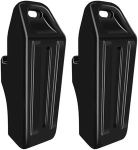 Pontoon Boat Fender Bumper for Docking,2PCS Customized Dock Bumper Fender for Pontoon Boat ONLY, Inflatable Pontoon Boat Dock Fenders to Protect Pontoon with Locking Recessed Groove & Grip Handle