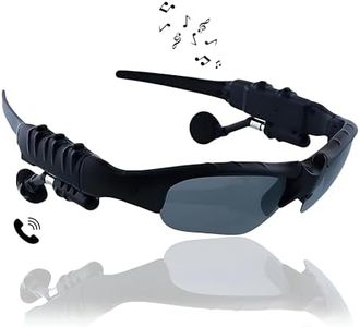 Elevea 𝟏𝟓 𝐘𝐞𝐚𝐫𝐬 𝐖𝐚𝐫𝐫𝐚𝐧𝐭𝐲 Smart Glasses Bluetooth 4.1 Stereo Wireless Handsfree Smart Glasses, Polarized Lenses Smart Audio Sunglasses, Hands-Free Calling Sports Glasses.