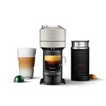 Nespresso Vertuo Next Coffee and Espresso Machine by Breville with Aeroccino Milk Frother - Light Grey