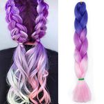 Rainbow Remy Hair Extensions