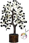 Black Tourmaline Feng Shui Tree - Crystal Gem Tree - Tourmaline - Crystal Tree - Money Trees - Stones and Crystals - Black Tourmaline Crystals - Crystal Rocks - Gemstone Tree - Viking Gifts