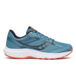 Saucony Men's Cohesion 17 Running Shoe, Bayside/Pepper, 8.5 W US