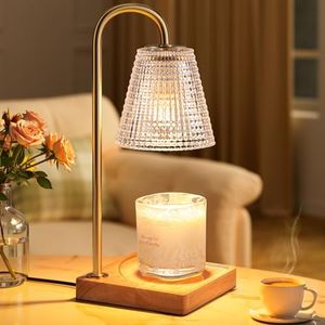 Hong-in Candle Warmer Lamp with Timer Dimmer,Birthday Gifts for Women Mom,House Warming Gifts New Home Room Decor,Wax Warmer for Scented Wax Jar Candles