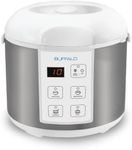 Buffalo Rice Cooker Stainless Steel Inner Pot Rice Maker Small, 5 Cup
