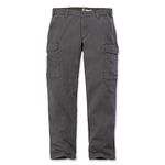 Carhartt Men's Rugged Flex Relaxed Fit Canvas Cargo Work Pant, Shadow, 30W / 32L