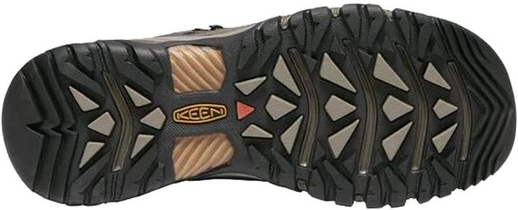 KEEN Men’s Targhee 3 Waterproof Hiking Boots, Black Olive, Size 12