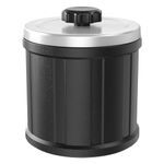 Rock Tumbler Barrel Extral Large Capacity 3 Lbs, Rubber Material, with Durable Leak-proof Lid