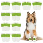 Disposable Dog Boots for Injured Paws 20PCS Waterproof Disposable Dog Shoes with Self-Adhesive Dog Paw Bandage Dogs Paw Protectors to Stop Licking Paws for Small Dogs Dog Socks Paws Stop Licking