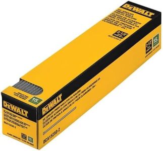 DeWalt DCA15250-2 2-1/2-Inch 15-Gauge Coated Chisel Point Angled Finish Nail