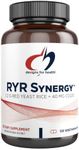 Designs for Health RYR Synergy - Red Yeast Rice Supplement - 1200mg Red Yeast Rice + CoQ10 to Support Cardiovascular Health + Maintenance of Lipid Levels in Normal Range (120 Capsules)