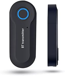 TechKing B-T 10 USB Bluetooth Transmitter; Portable Wireless Bluetooth Transmitter; Used for Audio Bluetooth Signal Transmission of TV; Computer; can be Connected to Bluetooth Speaker