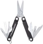 LEATHERMAN, Micra, Keychain Multi-tool with Grooming Tools, Mini Pocketknife for Everyday Carry (EDC), Hobbies & Outdoors, Built in the USA, Black