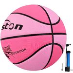 Senston Kids Basketball Size 5 Rubber Basket Ball Indoor/Outdoor Street Basketball for Children