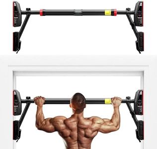 GENKI Pull Up Bar Push Chinup Situp Door Horizontal Shoulder Fitness Abs Workout Exercise Home Gym 400kg 93-140cm Adjustable