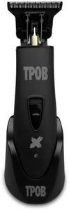 TPOB Ghost X Beard Trimmer Hair Clippers for Men, Professional Hair Trimmer T-Blade Trimmer Cordless Rechargeable Edgers Clippers Electric Beard Trimmer Shaver (Ghost X Blackout)