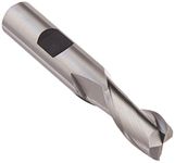 YG-1 01071 HSS End Mill, 2 Flute, Regular Length, Uncoated Finish, 3" Length, 1/2"