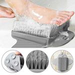 PERFETSELL Shower Foot Scrubber Cleaner Massager Foot Massager Shower Brush with Non-Slip Suction Cups and Soft, Foot Acupressure Massage Mat for Foot Care/Foot Foot Circulation/Reduces Foot Pain