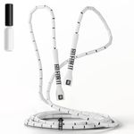 Sportbit Beaded Jump Rope for Fitness - Elite Skipping Rope for Adults (Women and Men) - Speed Jump Rope for Workouts, CrossFit, Boxing - Lightweight Tangle-Free Adjustable Jump Rope