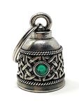 Bravo Bells Celtic Band Diamond Bell - Biker Bell Accessory or Key Chain for Good Luck on The Road