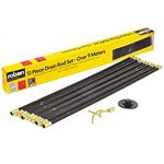 Rolson 60967 Drain Rod Set, 12 pc