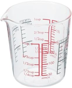 Hario Heatproof Glass Measuring Cup, 200ml, Clear