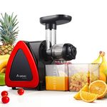 Slow Juicer, Aobosi Slow Masticating Juicer, Cold Press Juicer Machines with Reverse Function, Quiet Motor, High Juice Yield with Juice Jug & Brush for Cleaning