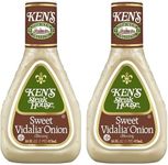 Ken's Steak House Sweet Vidalia Onion Dressing 16oz Bottle (Pack of 2) by Ken's Steak House