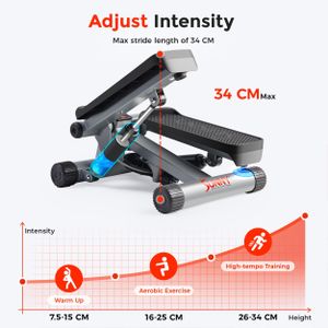 Sunny Health Mini Stepper – Compact Fitness Exercise Machine