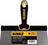 DEWALT 10-Inch Taping Knife | Stainless Steel w/Soft Grip Handle | DXTT-2-136