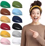 LOTUS78, Pack of 12 Wide Headbands 