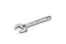 Crescent AC28VS Chrome Plated Adjustable Wrench/Spanner, Silver, 203 mm/8-Inch