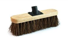 Deck Scrubbing Brush Heavy Duty Replacement Brush Head 9 Inch | Perfect for Decking Patios Driveways Made in the UK (1)