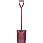 Faithfull FAIAST2MYD All Steel Contractors Taper Mouth Shovel (No2) MYD Handle(Color may vary)