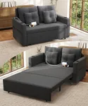 Krcix 3 in 1 Sofa Bed, 56 Inch Conv
