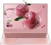 Nmybwo 15.6 inch Rose Gold Laptop 16G DDR4 RAM 512GB SSD Large FHD IPS Screen, Windows 11 PC High Speed Celeron N5095(2.0-2.9Ghz) Quad-Core CPU,Thin Light Business/Student Laptop Computer/Backlit KB