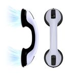2 Pack Shower Handle Heavy-Duty 12-Inch ADA Shower Handles for Elderly Suction Grab Bars for Shower Bathtubs Bathroom Non-Slip Grip Safety Handrail for Seniors Handicap Elderly Assistance Product(B)