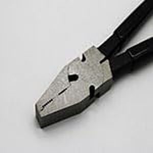 NMI Fence - 10" Square Nose Pliers W/Black Rubber Grip